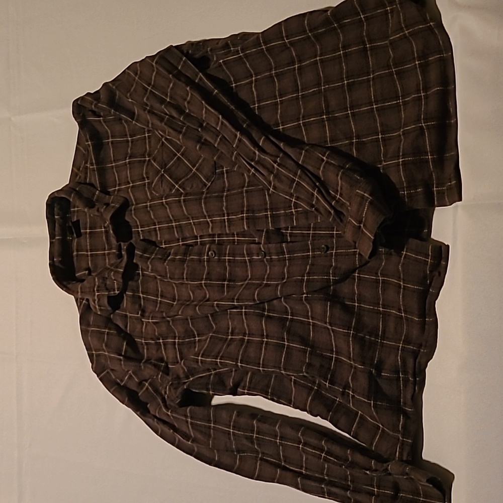 Oakley XL brown flannel